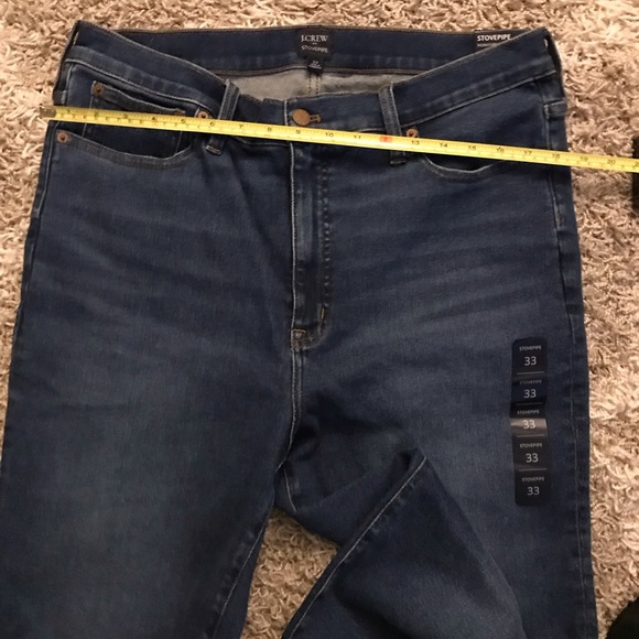 J. Crew Women’s Stovepipe straight jean in signature stretch Size 33 - Picture 9 of 14